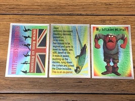 1994 Cornerstone Monty Python&#39;s Flying Circus Foil Card Chase Lot of 3 C... - $241.58 MXN