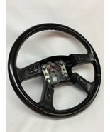 03 04 05 06 Chevy Silverado Tahoe Yukon sierra Steering Wheel Leather black - $73.26