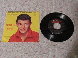 Frankie Avalon  Don&#39;t Throw Away All Those Teardrops   45  and Picture S... - £5.89 GBP