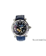 Chopard Happy Sport R. 8347 Stainless Steel, Natural Ruby Yellow &amp; Blue ... - $4,296.60