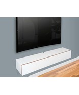 Canadian Made Floating TV Stand, Wall Mount TV Media Console, High End Finish - $779.00 - $799.00