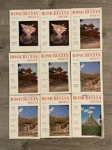 9 Rosicrucian Digest Magazines 1968-69 Mysticism~Science~Arts~AMORC ~ Oc... - £39.69 GBP