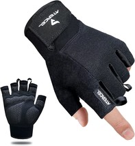 Workout Gloves for Men and Women, Exercise Gloves [black] - £23.37 GBP