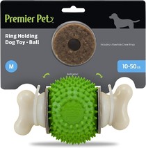 Premier Pet Ring Holding Dog Toy for Medium Dogs - Ball w/ Refillable Chew Rings - $18.80