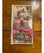 Pink Christmas Cupcakes Junk Journal Folio - $12.00
