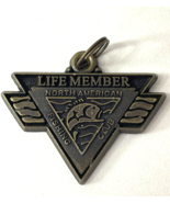 North American Fishing Club Keychain Key Chain Tag Life Member Vintage - £3.10 GBP