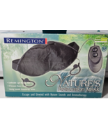 Nature&#39;s Relaxation Mask Earbuds 8 Nature Sounds &amp; Calming Lavender by R... - £31.64 GBP