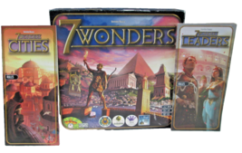 Repos Board Games, 1st Ed. - 7 Wonders Cities, 7 Wonders base, Leaders E... - £47.03 GBP