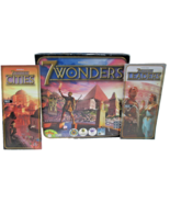 Repos Board Games, 1st Ed. - 7 Wonders Cities, 7 Wonders base, Leaders E... - £47.15 GBP