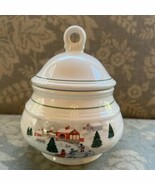Sango Silent Night Sugar Bowl With Lid - €17,10 EUR