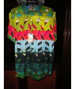 Robert Graham Sharpe Short Sleeve Shirt Size Medium New - $225.72