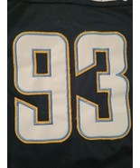 Reebok NFL San Diego Chargers #93 Castillo Stitched Sewn Jersey Mens  52... - £27.66 GBP