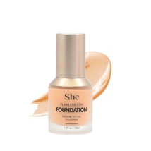 S.he Makeup Flawless Stay Foundation - Medium to Full Coverage - #02 *FAIR* - £4.37 GBP