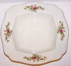 Stunning Rosenthal Germany Sanssouci Rose 9 1/2&quot; Square Vegetable Serving Bowl - £37.84 GBP