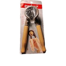 Good Cook Nutcracker Spring Loaded Wood Handle Fits Most Nuts Brown Brad... - $10.10