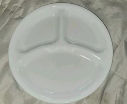 10.25 Inch Corelle Vitrelle Segmented 3 Section Plate White - $13.99