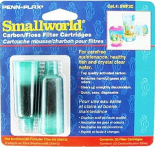 Penn Plax Small World Replacement Cartridge for the Fishbowl Filter 2 count Penn - £13.03 GBP