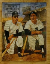 Beckett Baseball Card Monthly June 1991 #75 Lou Gehrig Cover Yankees Bas... - $9.89
