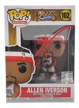 Allen Iverson Autografato Philadelphia 76ers Funko Pop #102 JSA ITP - £140.22 GBP