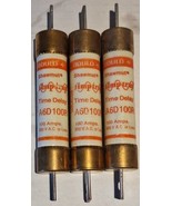 Lot of 3 A6D100R Gould Shawmut 100 Amp Fuse Class RK1 600V *Next Day Opt... - $76.55 CAD