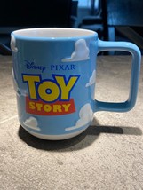 Disney Parks Pixar Toy Story Mania Blue Sky With Clouds Coffee Mug - £26.07 GBP