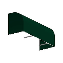 Awntech RS22-US-6F 6.38 ft. Savannah Window &amp; Entry Awning, Forest Green... - $686.86