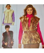 BURDA Pattern #7584 ~ VEST Misses Sizes 6-8-10-12-14-16-18 Semi-Fitted ~... - £7.41 GBP