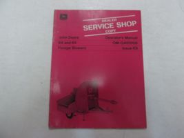 John Deere 64 65 Foraggio Soffiatori Problema K9 Operatori Negozio Manua... - $7.33