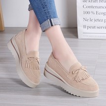 2021 New Spring and Autumn Platform Shoes One-step Ladies Casual Fashion All-mat - £61.48 GBP