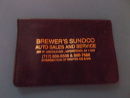 Sunoco License and Registration Card Holder from Brewer&#39;s Sunoco - €6,99 EUR