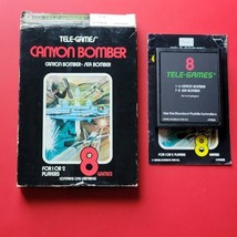 Canyon Bomber Atari 2600 Sears Game Complete Box Manual - £44.35 GBP