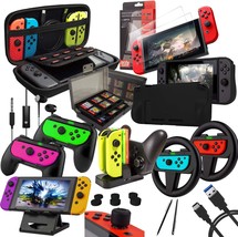 A Case And Screen Protector, Joycon Grips And Wheels, And More Are Included In - £51.34 GBP
