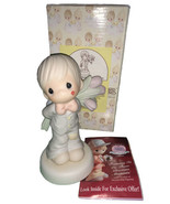 PRECIOUS MOMENTS FOR THE SWEETEST TU-LIPS IN TOWN FIGURINE BOWTIE TULIPS... - £20.06 GBP