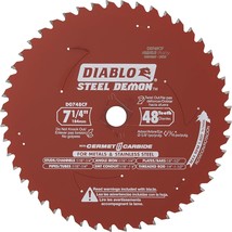 Freud Diablo Do748F Diablo Steel Demon 7 1/4 Inch 48-Tooth Titanium Carbide Tcg - £30.05 GBP