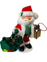 Annalee Doll Santa Claus vtg Creepy toy figure 410220 present gift Chris... - £31.61 GBP