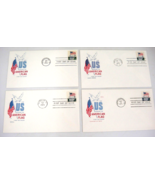 American Flag FDC Farnam Cachet 1st Day Issue Washington DC 1968-1971 Lo... - €3,83 EUR
