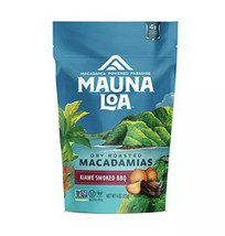 mauna loa Dry Roasted Kiawe Smoke Bbq macadamia nuts 8 oz bag (Pack of 2) - £53.74 GBP