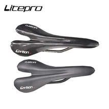 Litepro Folding Bike Full Carbon Fiber Saddle MTB Mountain Bicycle 95g Cushion - £20.56 GBP