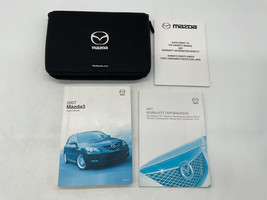 2007 Mazda 3 Owners Manual Handbook Set with Case OEM H04B11012 - £25.17 GBP