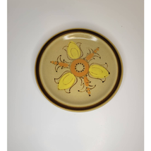 Vtg Hearthside Stoneware Ovenproof Hand Painted Fleur De Lis 7 In. Plate - £10.89 GBP