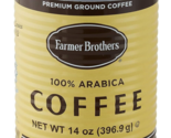 FARMER BROTHERS MEDIUM ROAST GROUND COFFEE 100% ARABICA 14 OZ / 1 CAN - £18.17 GBP