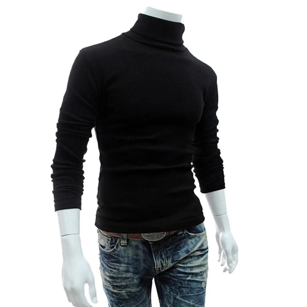 Men&#39;s Long-sleeved Thin Bottoming Shirt Warm Autumn Clothes Long Trousers Autumn - £84.95 GBP