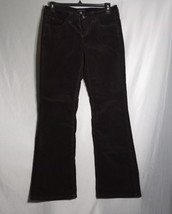 Tommy Hilfiger Women&#39;s Flare Dark Chocolate Soft Brushed Corduroy Pants ... - £22.51 GBP