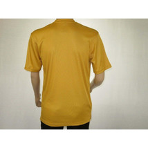 Mens Dressy T-Shirt  Log-In Uomo Soft Crew Neck Corded Short Sleeves 218 Gold image 5