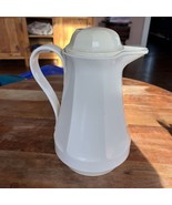 THERMOS - Vtg 1982 1980s White Coffee Butler Model 430 Insulated Pitcher - $17.24