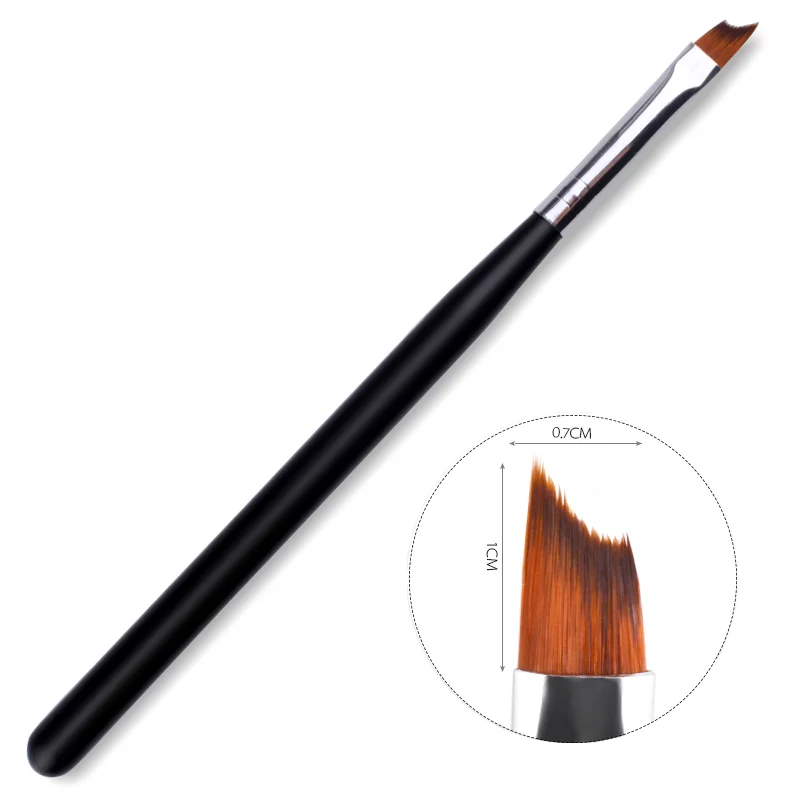 Nail French Brushes 1PCS Nail Brush UV Gel Nail Painting Drawing Polishi... - £6.99 GBP