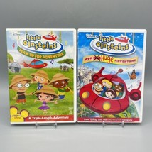 Lot of 2 Little Einsteins DVDs Team Up for Adventure &amp; Our Huge Adventure - £10.09 GBP