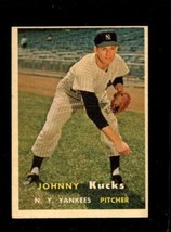1957 TOPPS #185 JOHNNY KUCKS VGEX YANKEES *NY7640 - $6.62