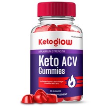 Keto Glow Keto ACV Gummies, Max Strength Supplement, KetoGlow  Gummies  ... - $18.76