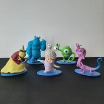 Disney Pixar Monsters Inc Lot Of 5 Mattel Micro Collection 2024 Sulley Mike Roz - £10.02 GBP